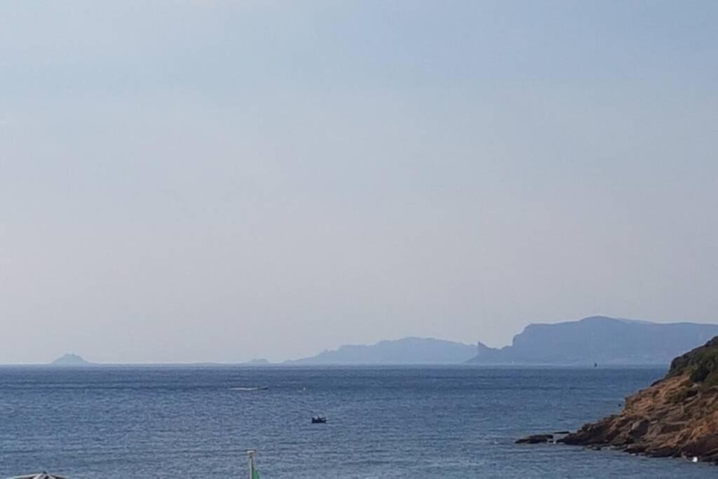 T2 Magnifique Vue Mer Panoramique Six-Fours-les-Plages Kültér fotó