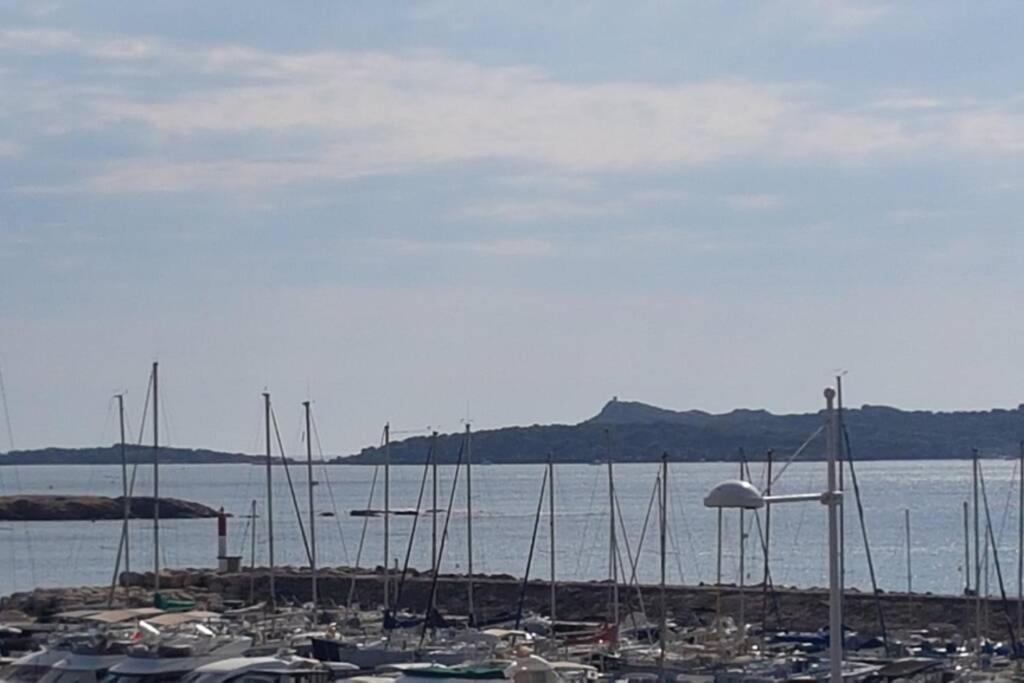 T2 Magnifique Vue Mer Panoramique Six-Fours-les-Plages Kültér fotó